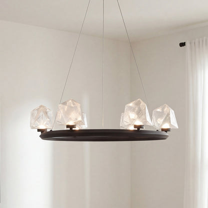 Savoy House Castello 6-Light Chandelier - Matte Black