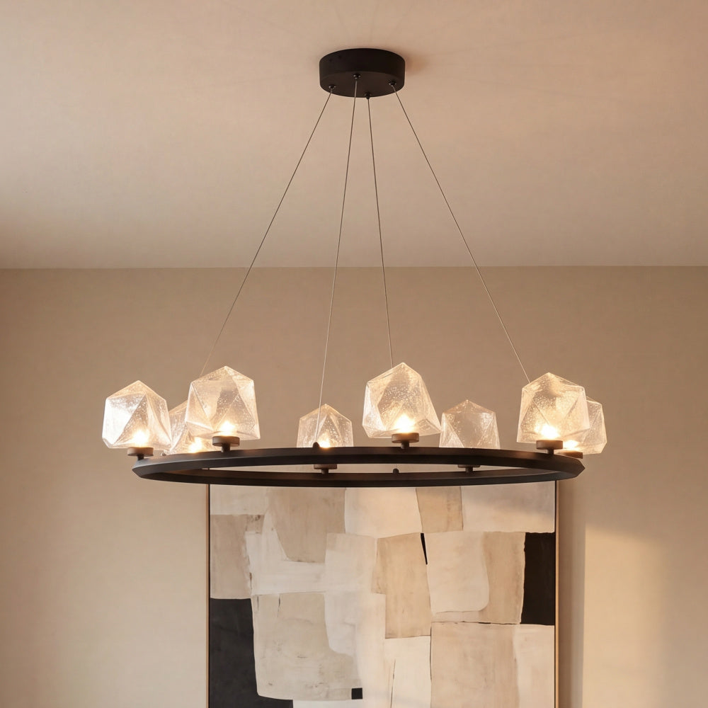 Savoy House Castello 8-Light Chandelier - Matte Black