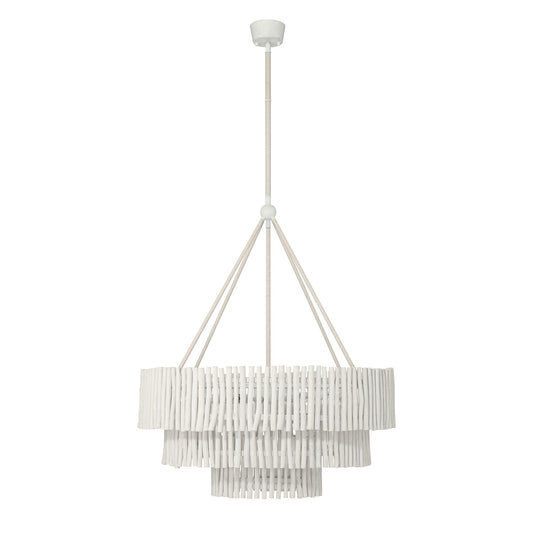 Savoy House Phong 9-Light Chandelier - Blanco, view 2