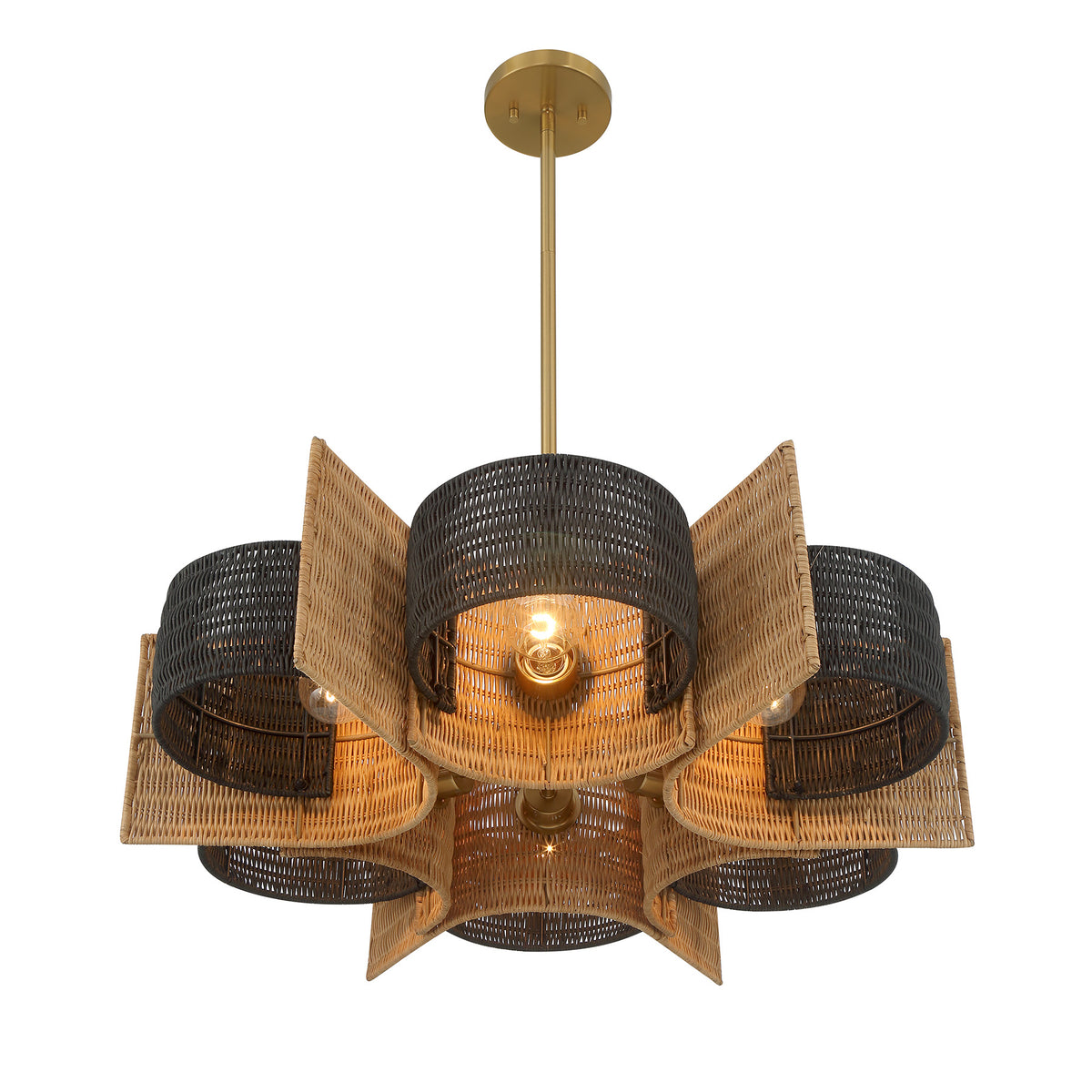 Savoy House Espacio 6-Light Chandelier - alternate view