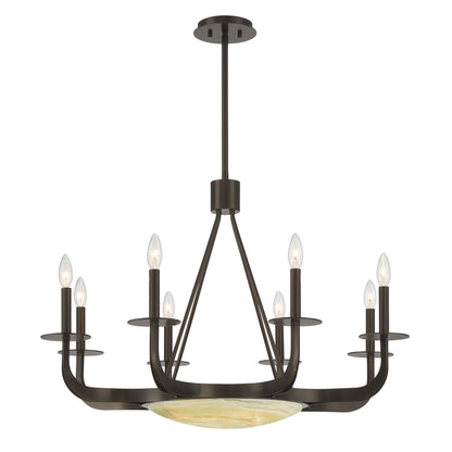 Savoy House Salford 9-Light Chandelier - alternate view