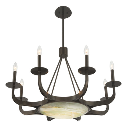 Savoy House Salford 9-Light Chandelier - alternate view