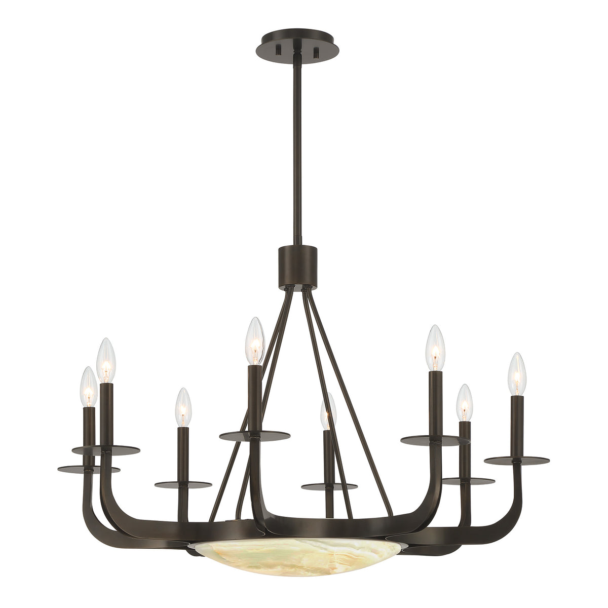 Savoy House Salford 9-Light Chandelier - alternate view