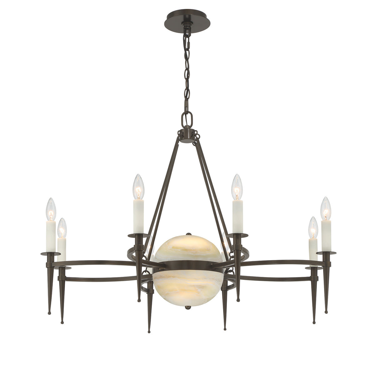 Savoy House Sanger 10-Light Chandelier - alternate view