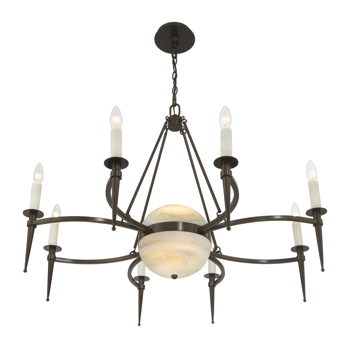 Savoy House Sanger 10-Light Chandelier - alternate view