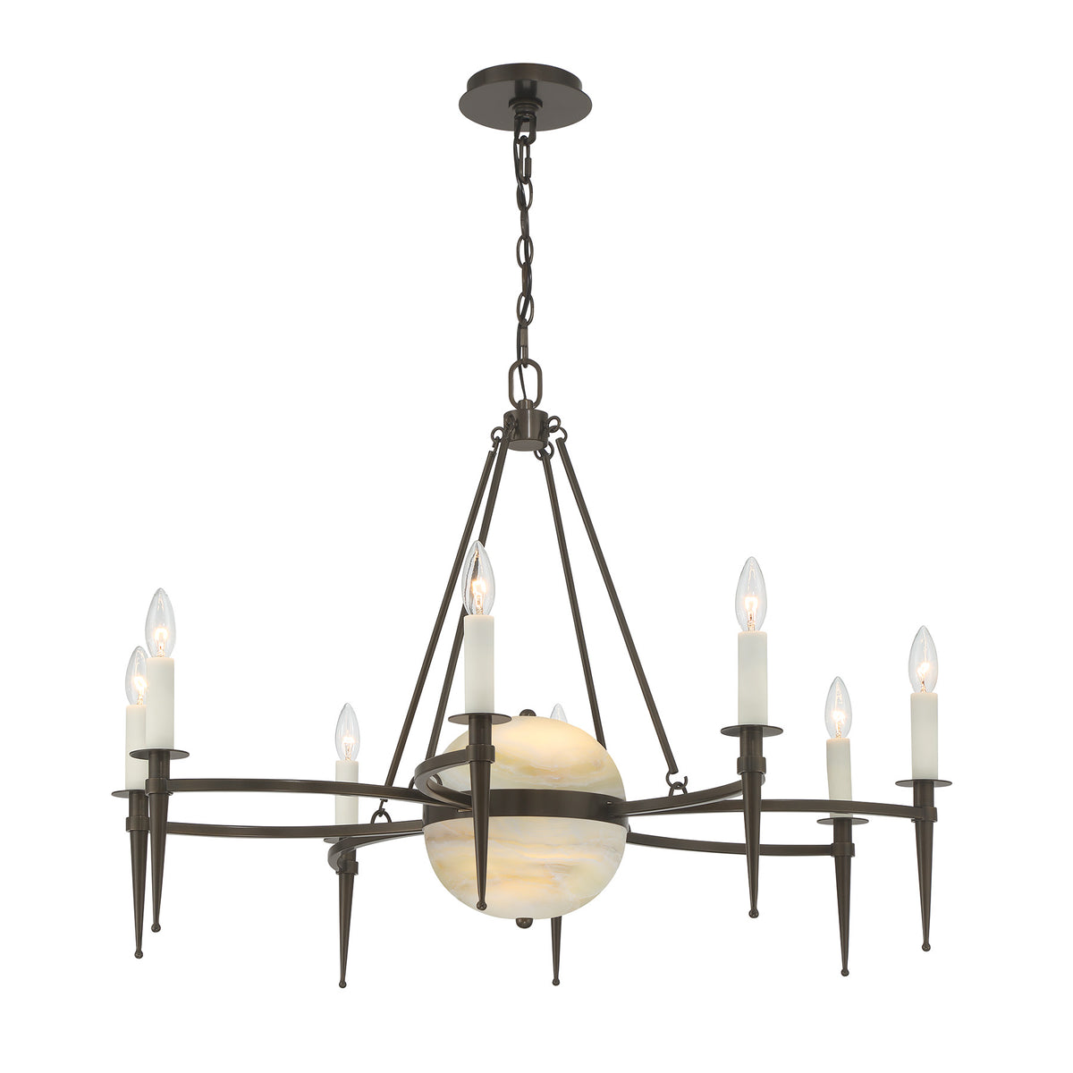Savoy House Sanger 10-Light Chandelier - alternate view