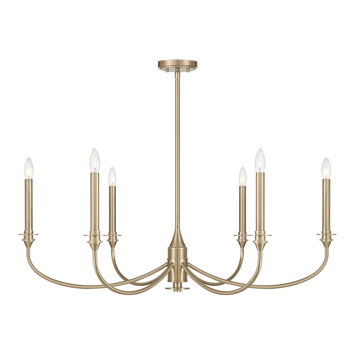 Savoy House Coventry 6-Light Chandelier - Matte Black, view 23