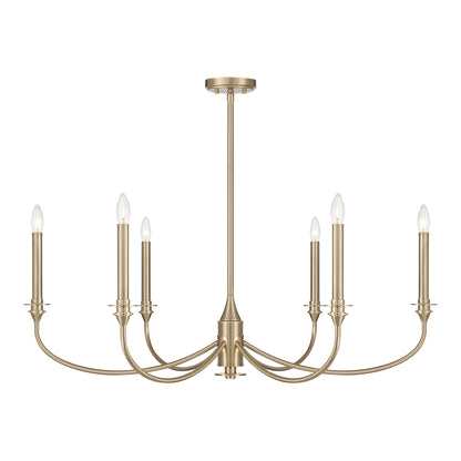 Savoy House Coventry 6-Light Chandelier - Matte Black, view 23