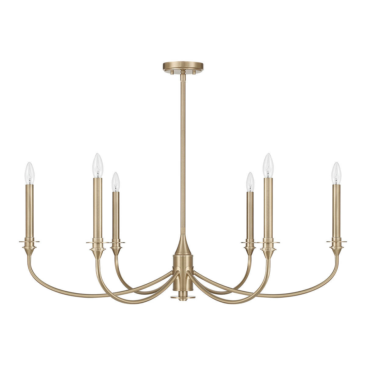 Savoy House Coventry 6-Light Chandelier - Matte Black, view 24