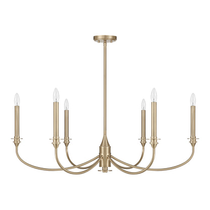 Savoy House Coventry 6-Light Chandelier - Matte Black, view 24