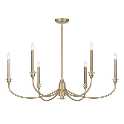 Savoy House Coventry 6-Light Chandelier - Matte Black, view 25