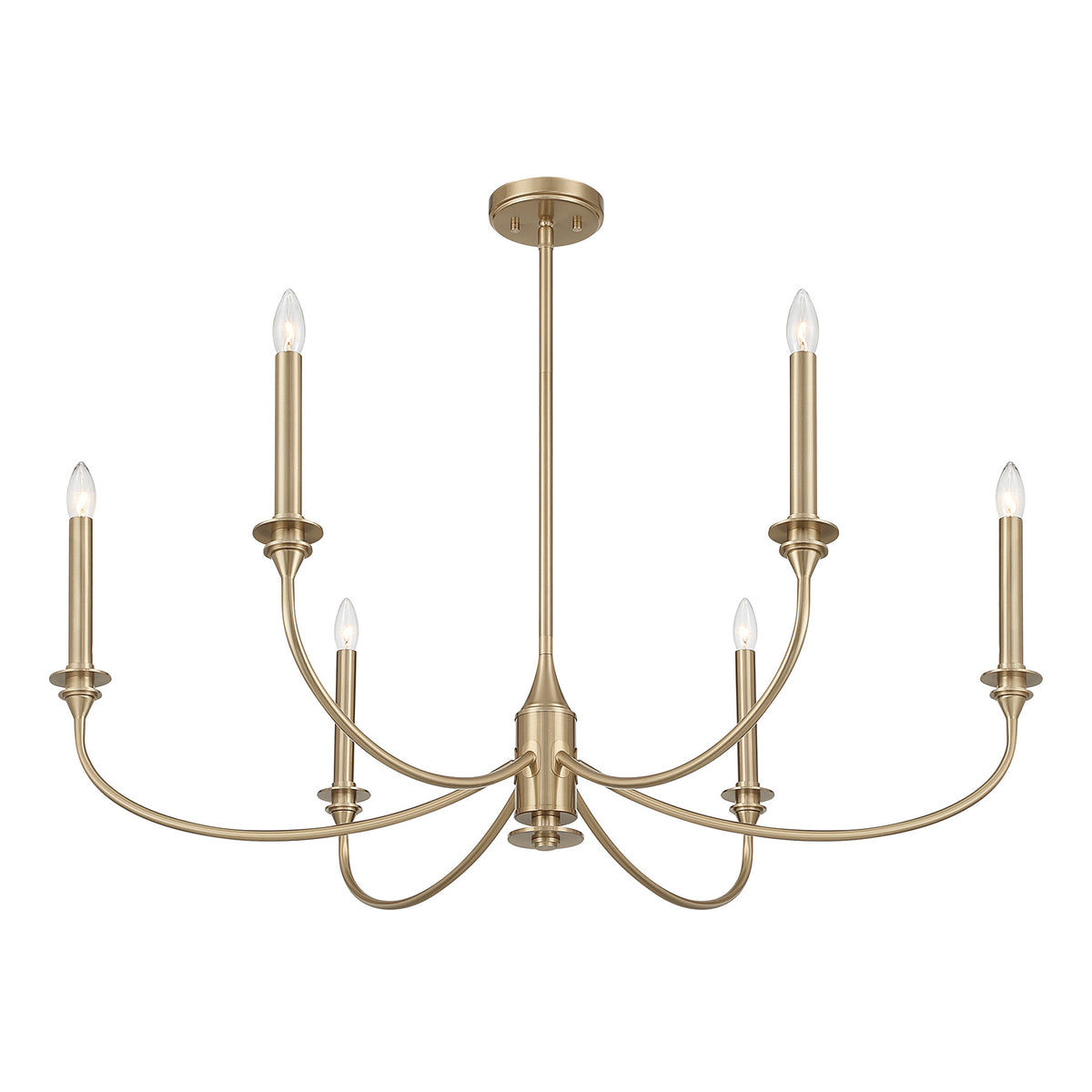 Savoy House Coventry 6-Light Chandelier - Matte Black, view 26