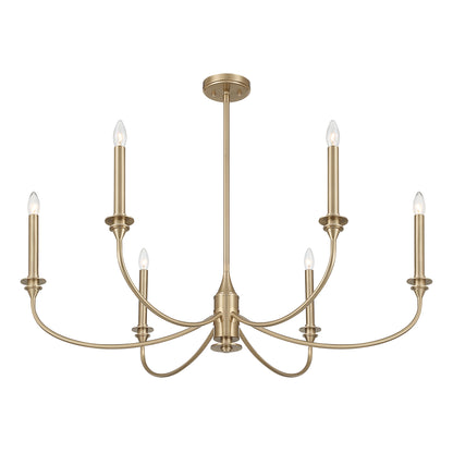 Savoy House Coventry 6-Light Chandelier - Matte Black, view 26