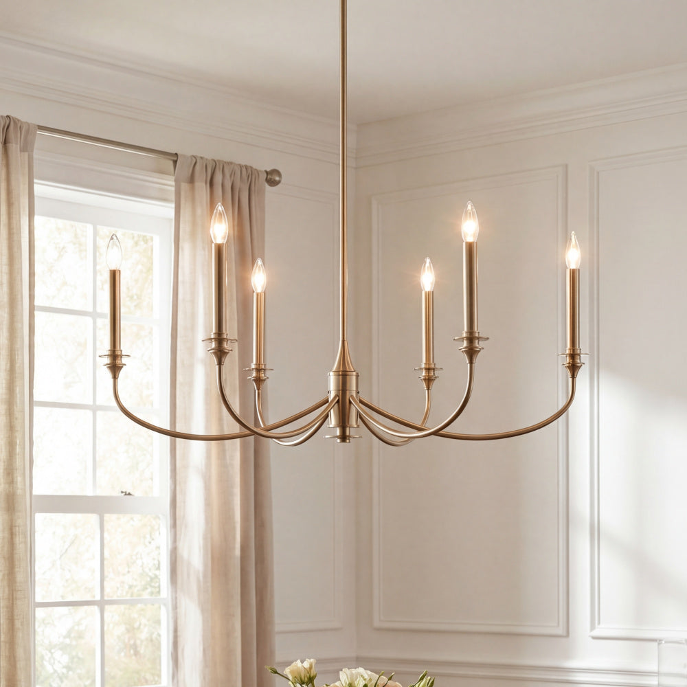 Savoy House Coventry 6-Light Chandelier - Matte Black, view 34