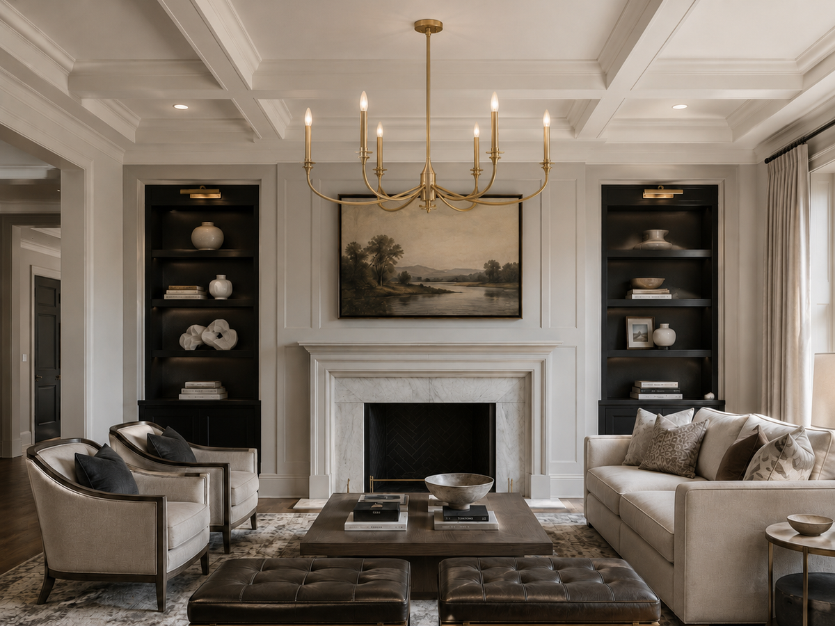 Savoy House Coventry 6-Light Chandelier - Matte Black, view 31