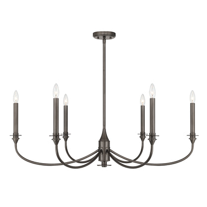 Savoy House Coventry 6-Light Chandelier - Matte Black, view 36