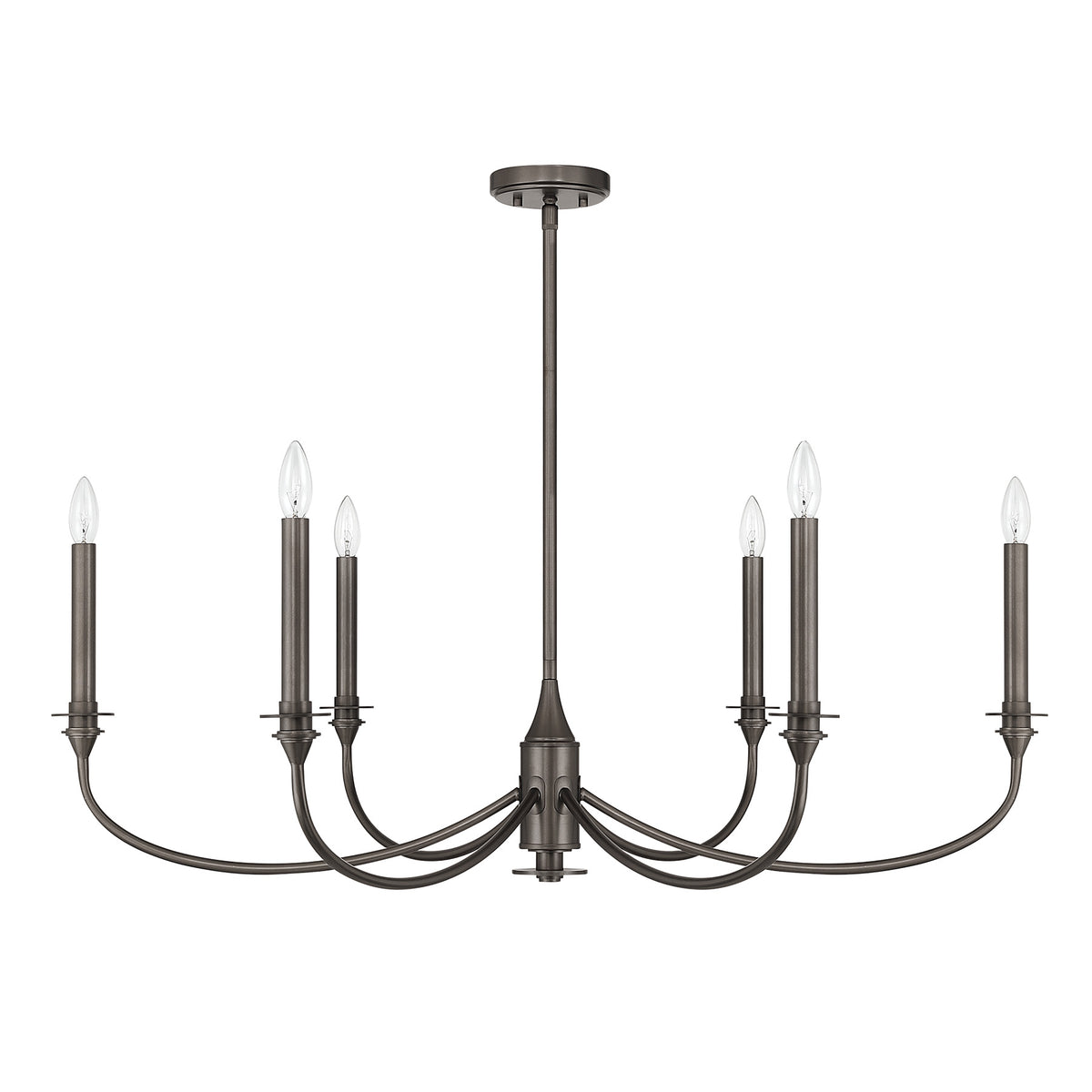 Savoy House Coventry 6-Light Chandelier - Matte Black, view 37