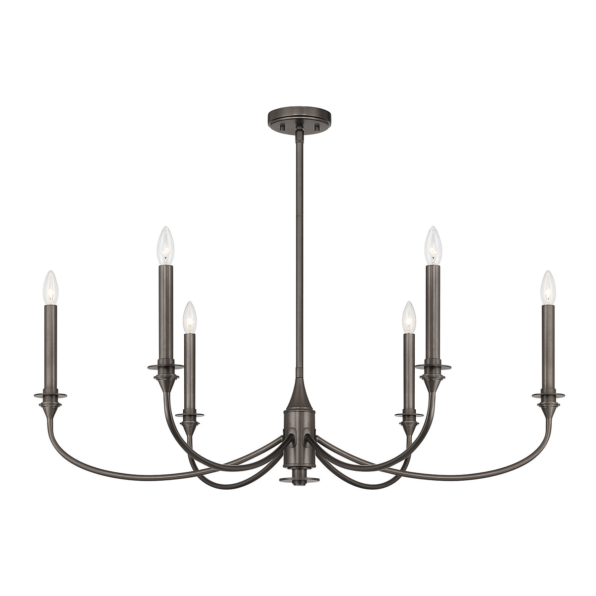 Savoy House Coventry 6-Light Chandelier - Matte Black, view 38