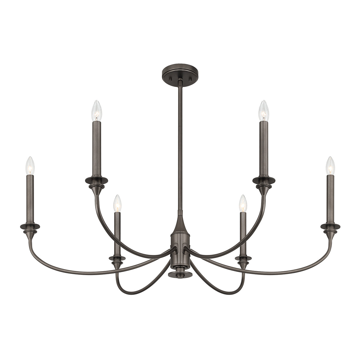 Savoy House Coventry 6-Light Chandelier - Matte Black, view 39