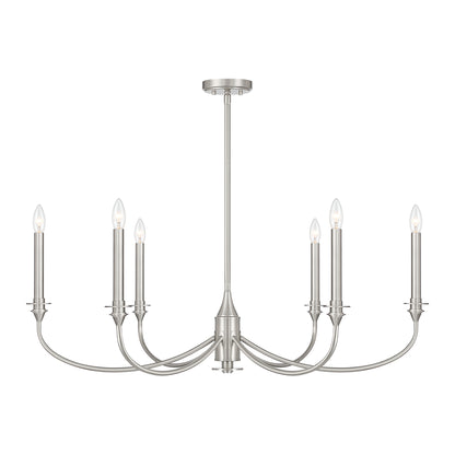 Savoy House Coventry 6-Light Chandelier - Matte Black, view 12