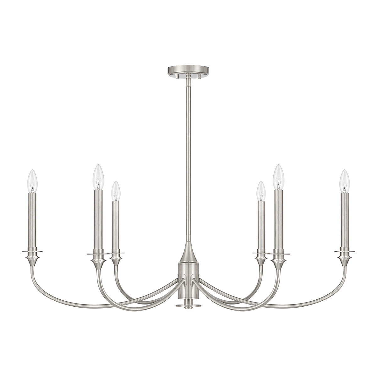 Savoy House Coventry 6-Light Chandelier - Matte Black, view 13