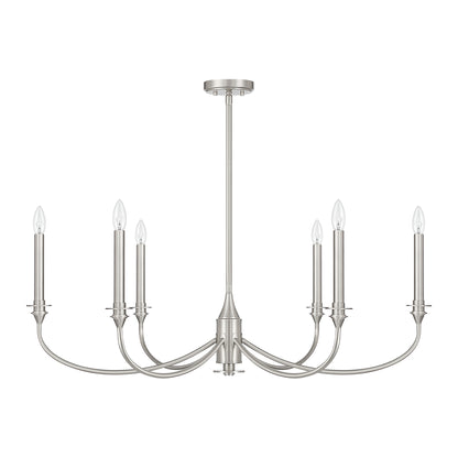 Savoy House Coventry 6-Light Chandelier - Matte Black, view 13
