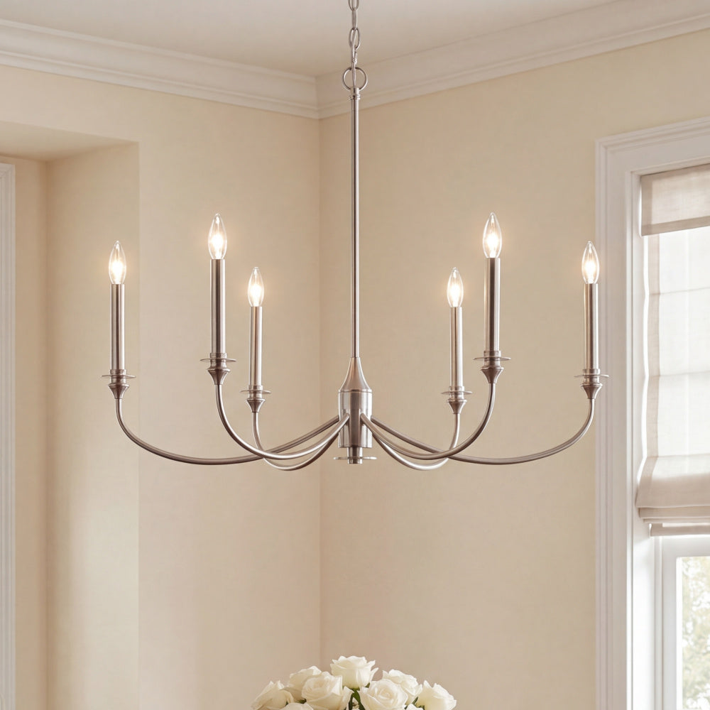 Savoy House Coventry 6-Light Chandelier - Matte Black, view 21