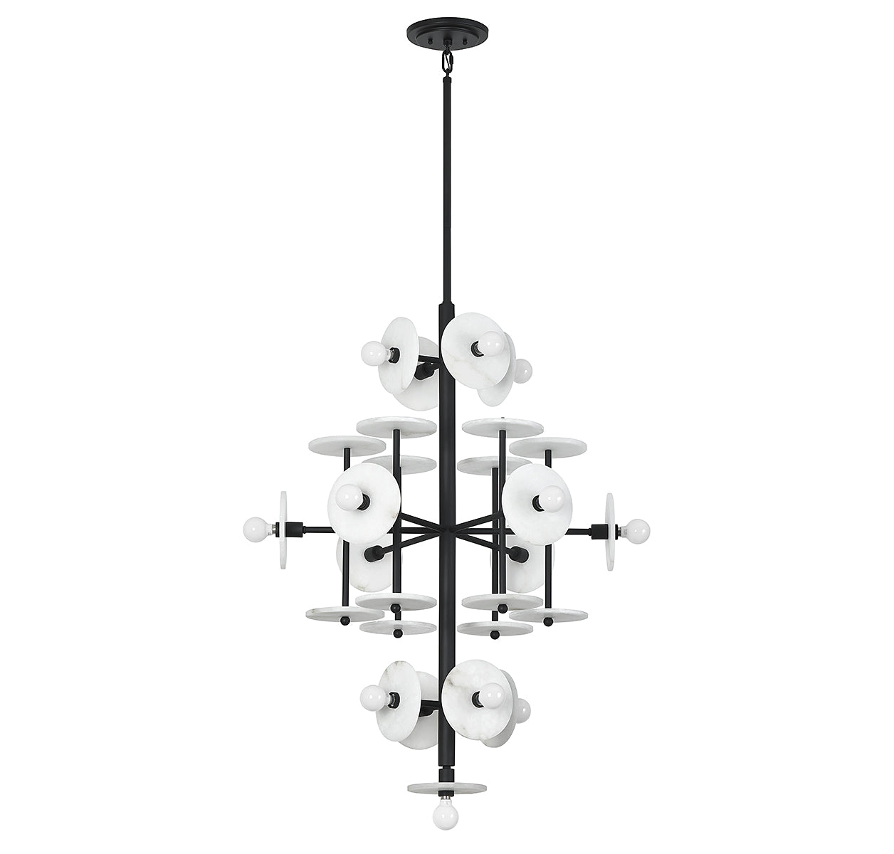 Amani 15-Light Chandelier in Royal Gold