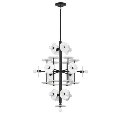 Amani 15-Light Chandelier in Royal Gold