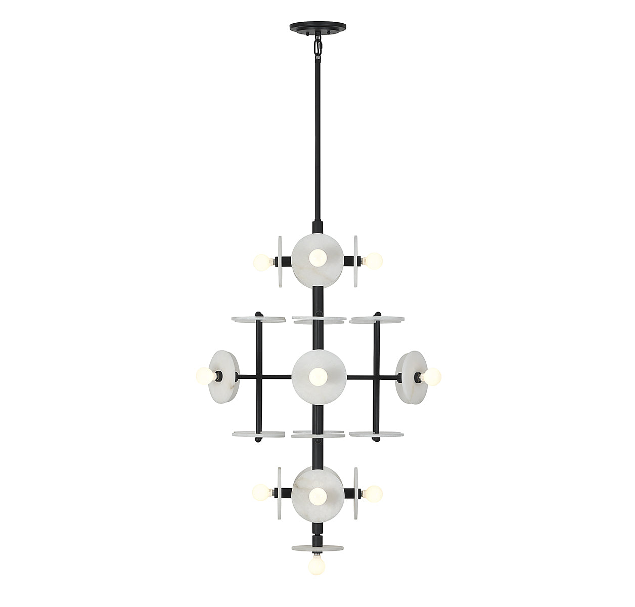 Amani 15-Light Chandelier in Royal Gold