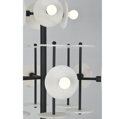 Amani 15-Light Chandelier in Royal Gold