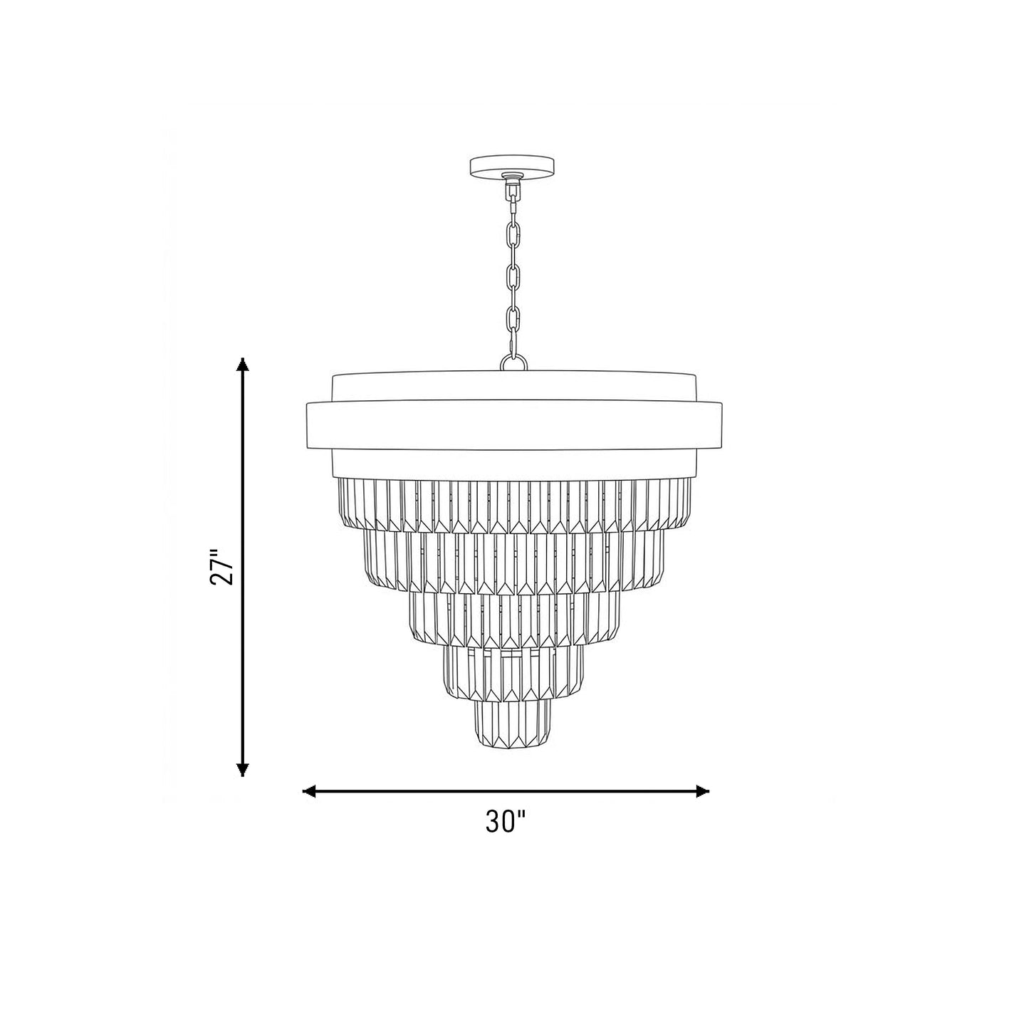 Marquise 9-Light Chandelier