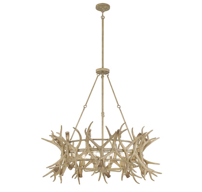 Daniels 8-Light Chandelier - Matte White