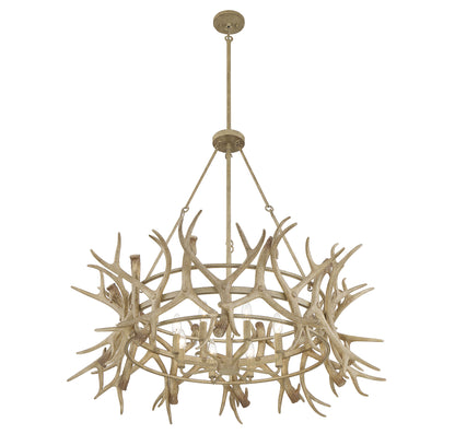 Daniels 8-Light Chandelier - Matte White