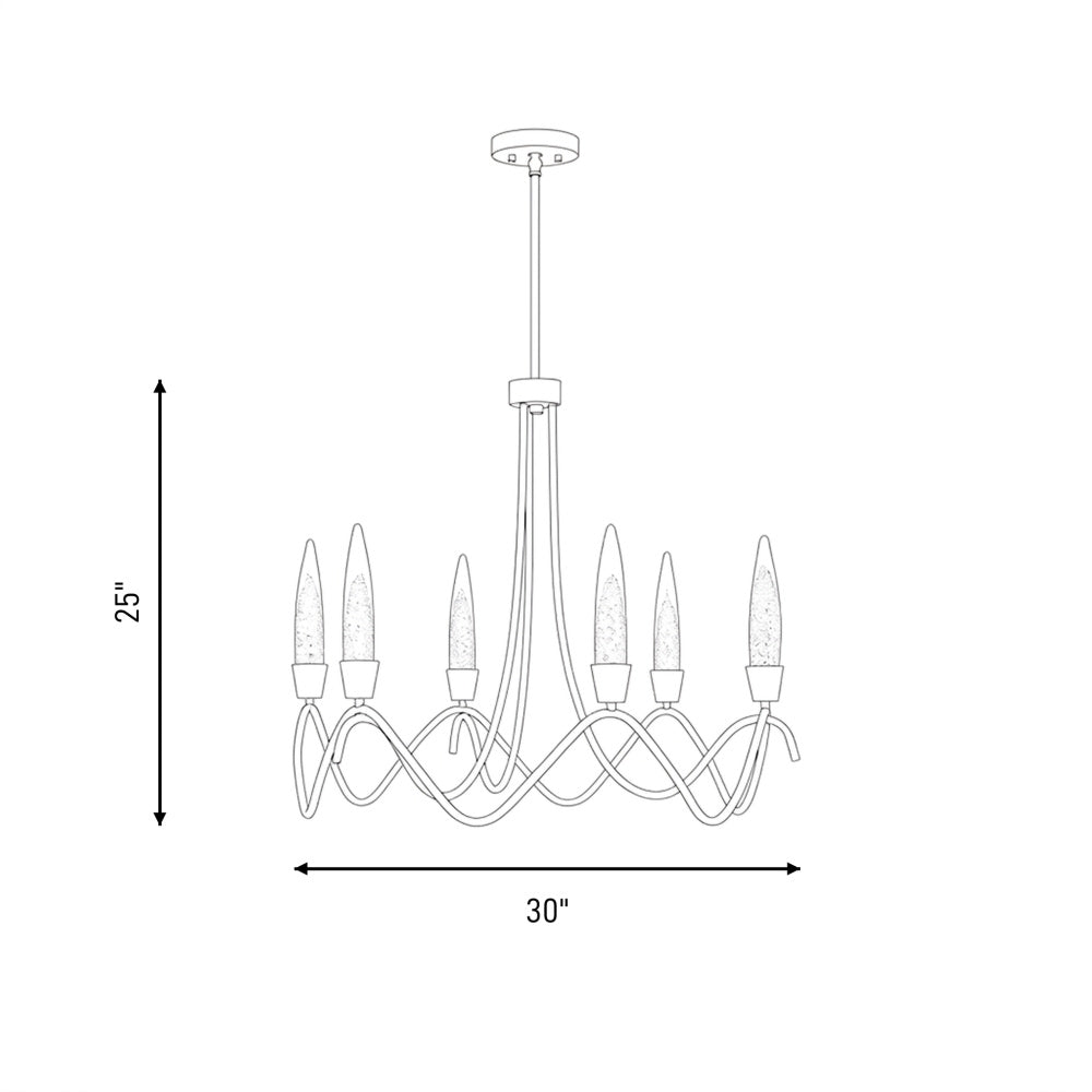 sofia 6 light chandelier in 1 1798 6 128