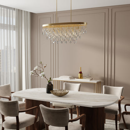Livorno 8-Light Oval Chandelier