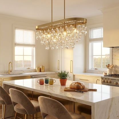 Livorno 8-Light Oval Chandelier