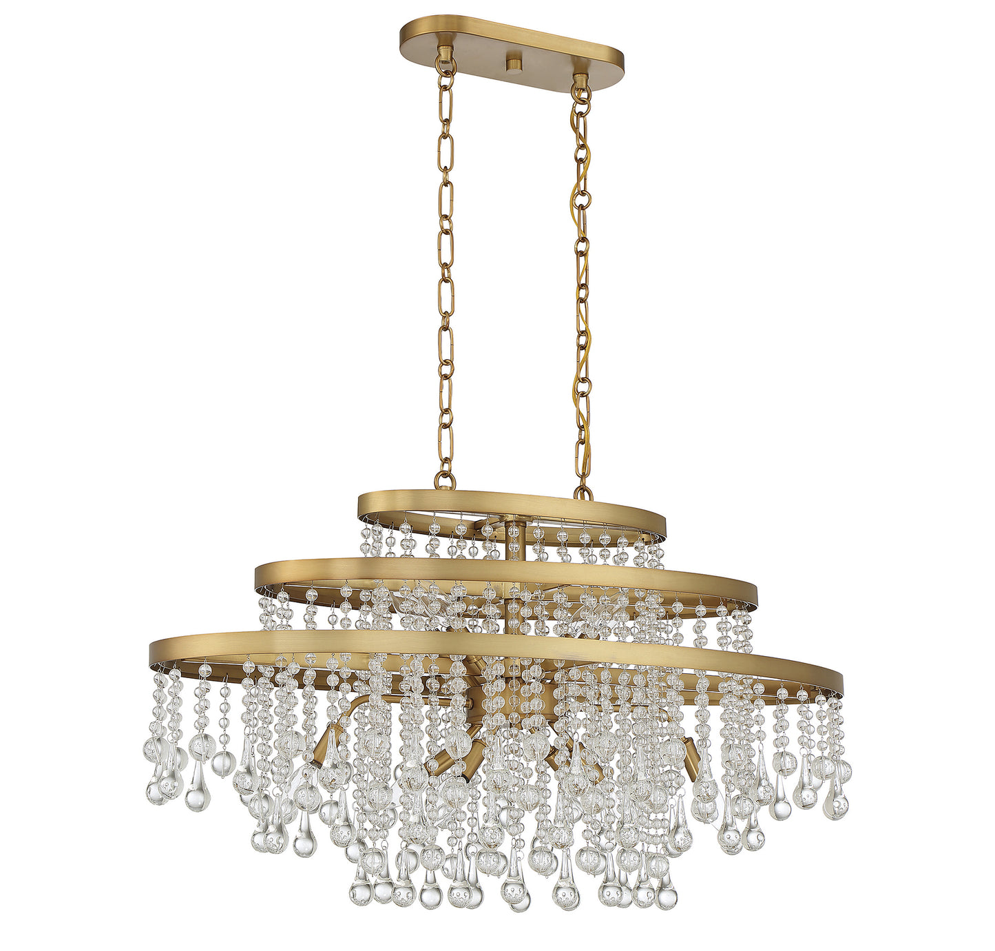 Luna 10-Light Oval Chandelier