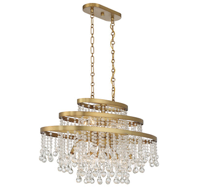 Luna 10-Light Oval Chandelier