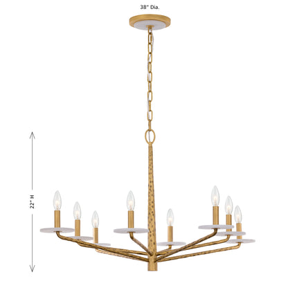 Savoy House Judi 8-Light Chandelier - alternate view