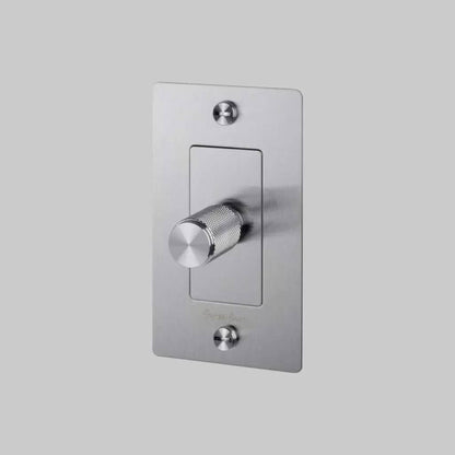 Dimmer Switch - Incandescent, Logo, Steel