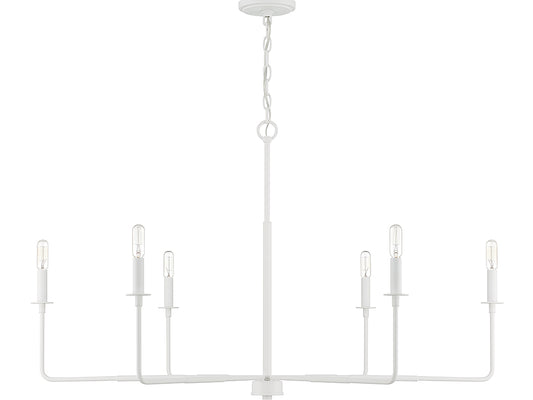 Savoy House Salerno 6-Light Chandelier - alternate view