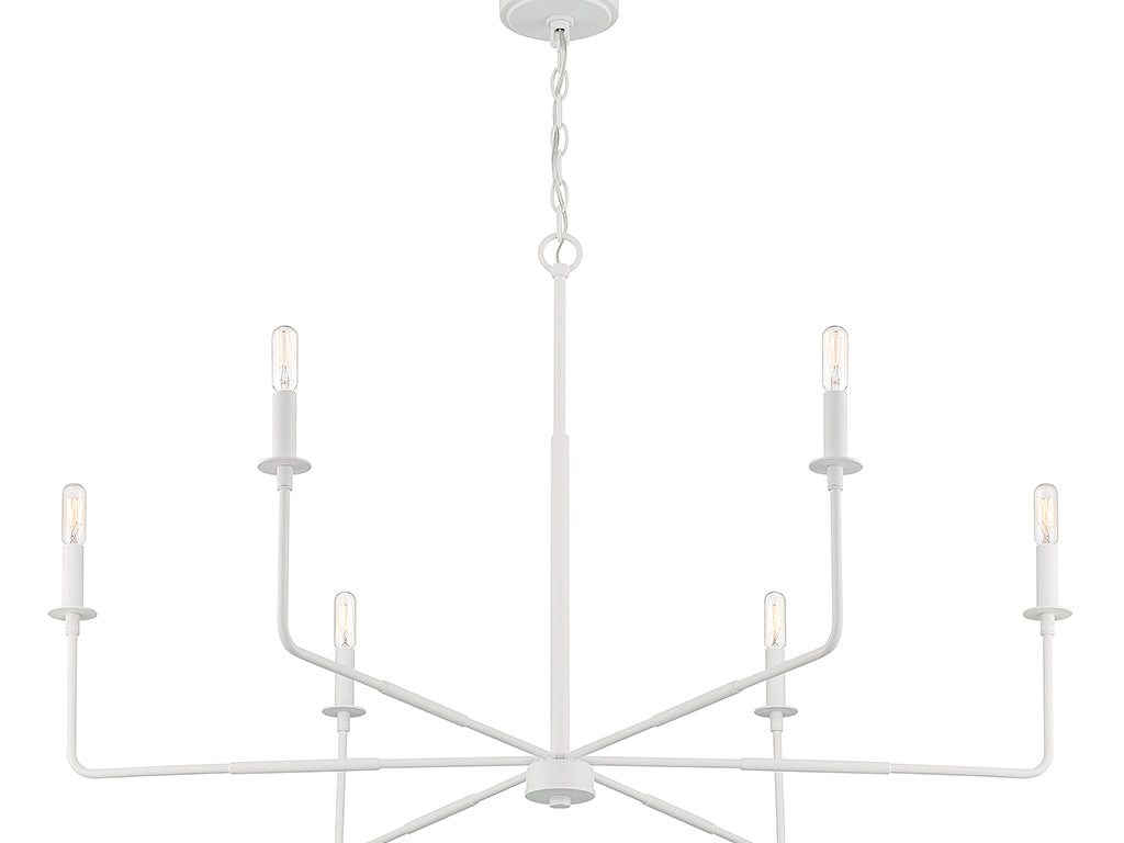 Savoy House Salerno 6-Light Chandelier - alternate view
