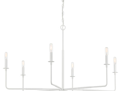Savoy House Salerno 6-Light Chandelier - alternate view