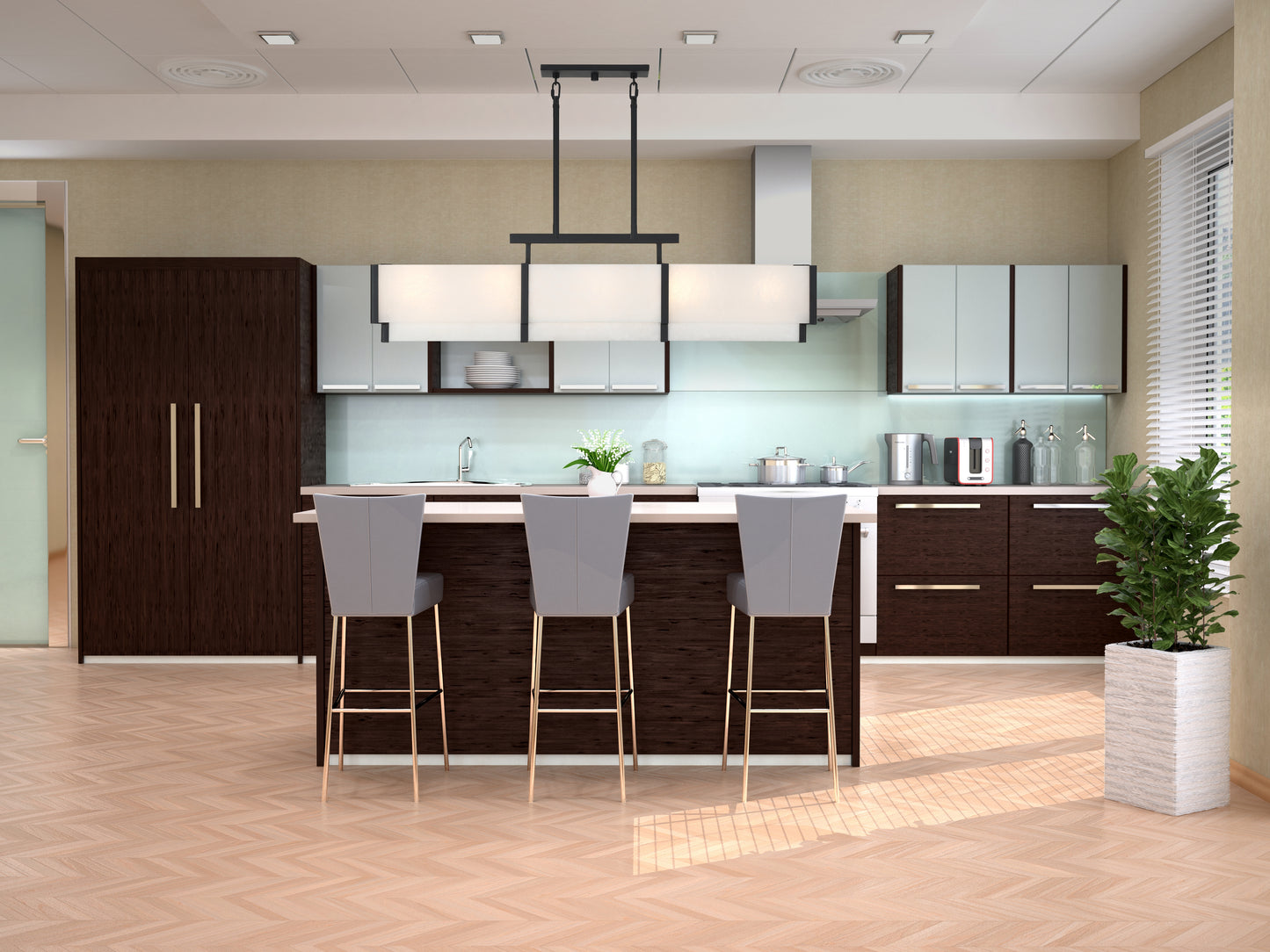 Orleans 5-Light Linear Chandelier