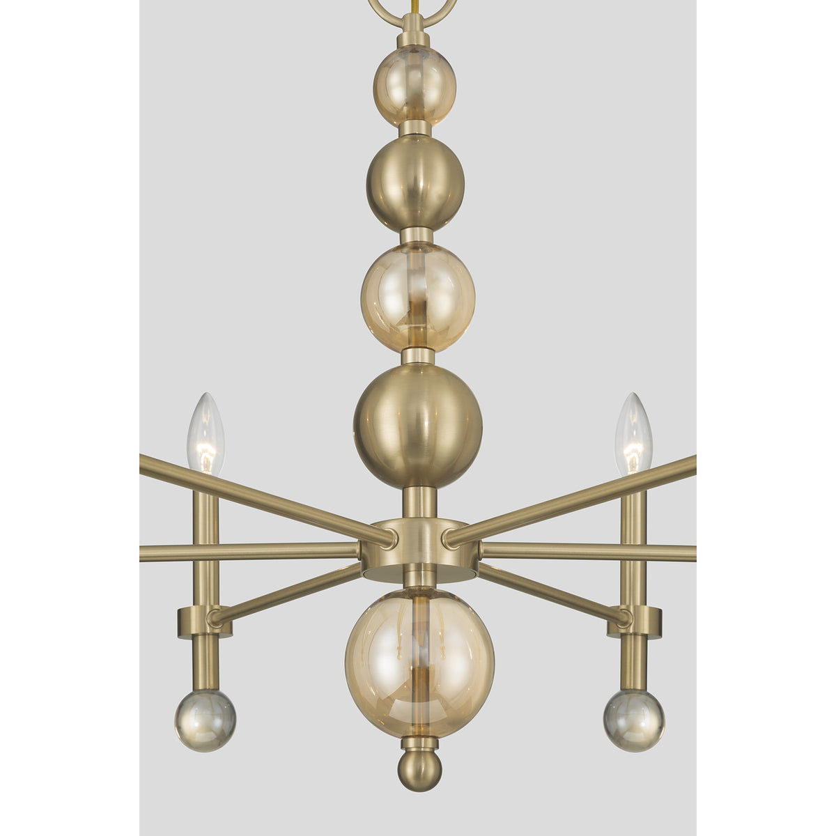 Savoy House Crescent 6-Light Chandelier, 30"W - alternate view
