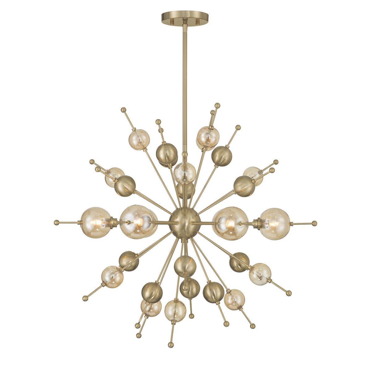 Savoy House Crescent 6-Light Chandelier, 28.5"W