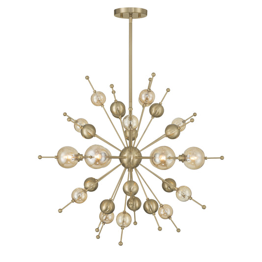 Savoy House Crescent 6-Light Chandelier, 28.5"W