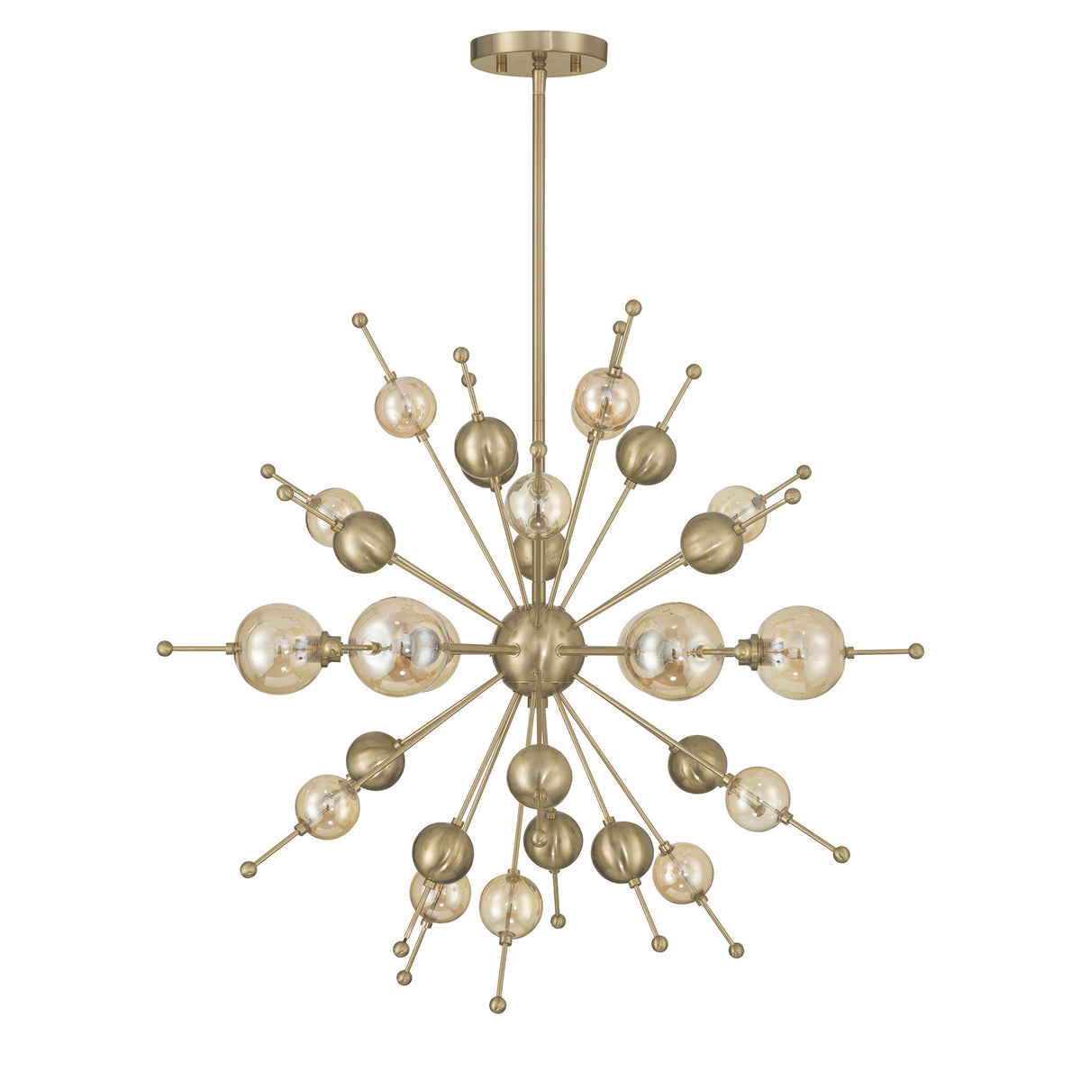 Savoy House Crescent 6-Light Chandelier, 28.5"W - alternate view