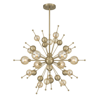 Savoy House Crescent 6-Light Chandelier, 28.5"W - alternate view